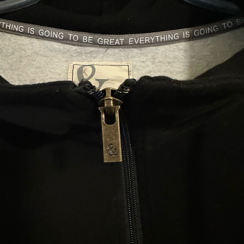 Ampersand HalfZip Sweatshirt - Midnight Nova - Picture 5 of 9